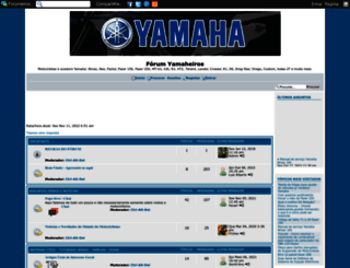 clubedosyamaheiros.forumeiros.com screenshot