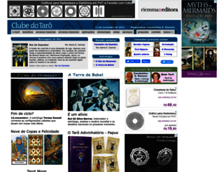 clubedotaro.com.br screenshot