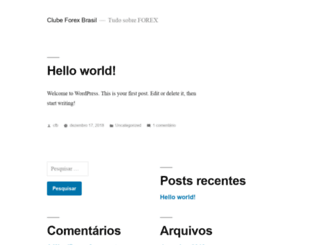 clubeforexbrasil.com.br screenshot
