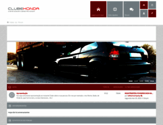 clubehonda.com screenshot