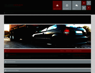 clubehonda.com screenshot