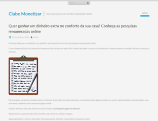 clubemonetizar.com screenshot