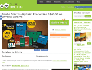 clubeovelhas.com.br screenshot