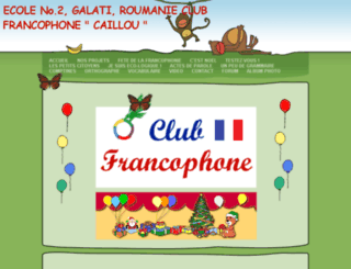 clubfrancais-ecole2galati.webs.com screenshot