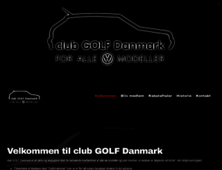 clubgolfdanmark.dk screenshot