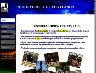 clubhipico.es screenshot