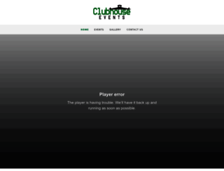 clubhouseeventgroup.com screenshot