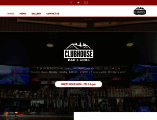 clubhouseportland.com screenshot