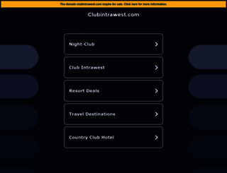 clubintrawest.com screenshot