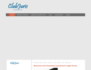clubjuris.com screenshot