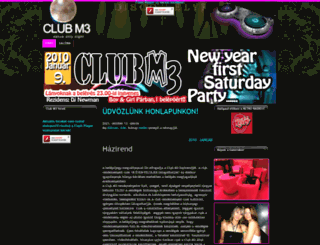 clubm3.hu screenshot