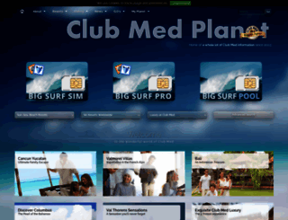 clubmedplanet.com screenshot