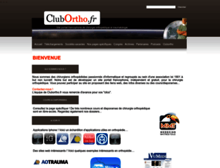 clubortho.fr screenshot