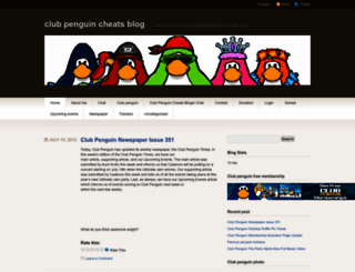 clubpenguincheatsbloger.wordpress.com screenshot