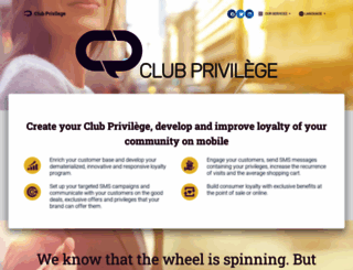 clubprivilege.ch screenshot