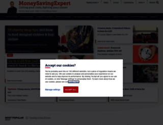 clubs.moneysavingexpert.com screenshot