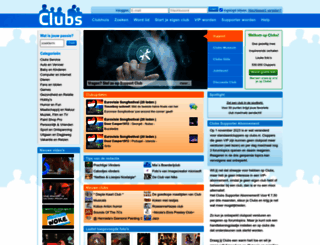 clubs.nl screenshot