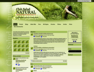 clubsaludnatural.com screenshot