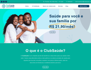 clubsaude.com screenshot