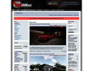 clubseatleon.net screenshot
