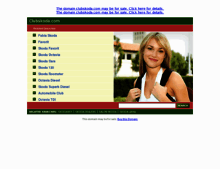 clubskoda.com screenshot