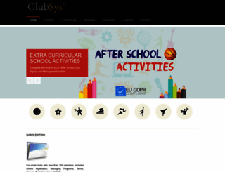 clubsys.net screenshot