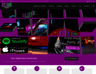 clubtourvegas.com screenshot