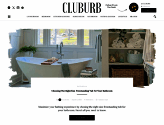 cluburb.com screenshot