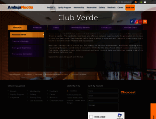 clubverdevista.in screenshot