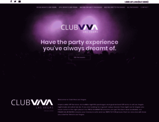 clubvivalasvegas.com screenshot