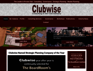 clubwiseconsulting.com screenshot
