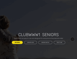 clubwww1seniors.com screenshot