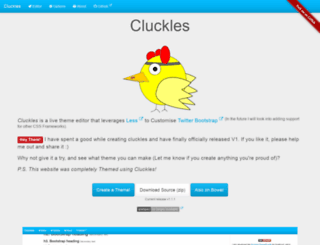 cluckles.com screenshot