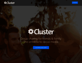 cluster.co screenshot