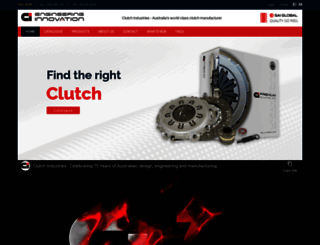 clutchindustries.com.au screenshot