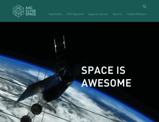 clyde-space.com screenshot