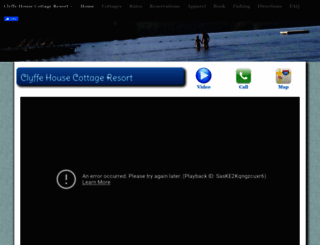 clyffehouse.com screenshot