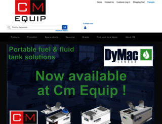 cm-equip.com screenshot