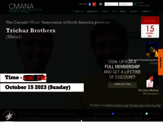 cmana.org screenshot