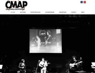 cmapmusique.com screenshot