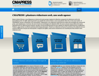 cmapress.fr screenshot