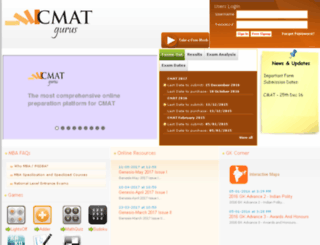 cmatgurus.com screenshot