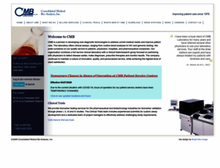 cmblabs.com screenshot