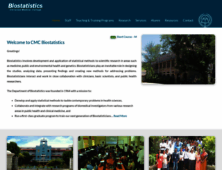 cmc-biostatistics.ac.in screenshot