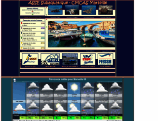 cmcasplongee.com screenshot