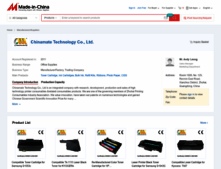 cmchinamate.en.made-in-china.com screenshot