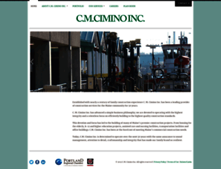 cmciminoinc.com screenshot