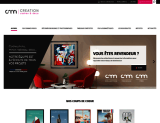 cmcreation.com screenshot