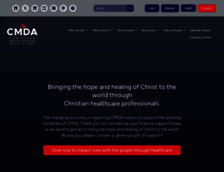 cmda.org screenshot