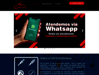 cmdistribuidora.com.br screenshot